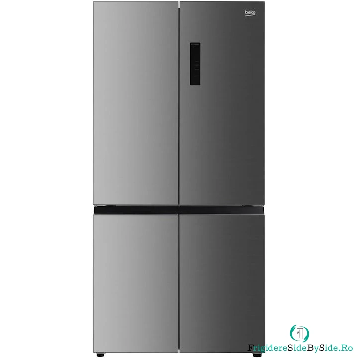 Beko Side by side Beko GNO52223MXPN, 522 l, Clasa D, No Frost, H 190 cm, Inox Look