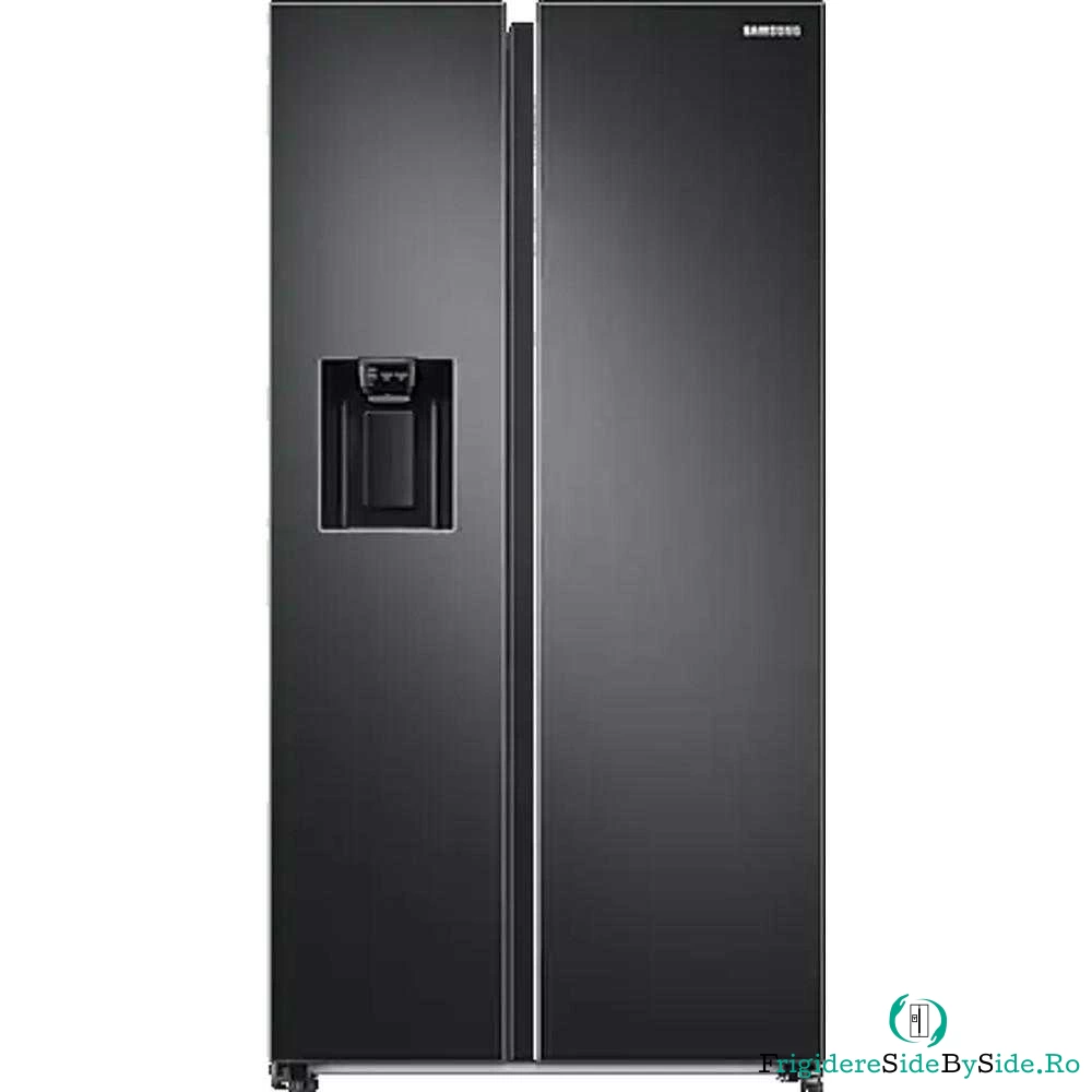 Side by Side Samsung RS68A8842B1/EF, 634 l, No Frost, Digital Inverter, Twin Cooling Plus, Smart Conversion, Clasa D, (clasificare energetica veche Clasa A+++), H 178 cm, Negru