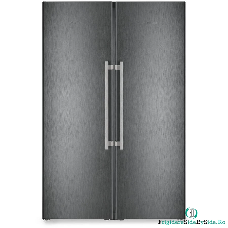 Liebherr Frigider Side by Side Liebherr XRFBS 5295 Peak BioFresh NoFrost 663L, 185.5CM, Inox, Negru