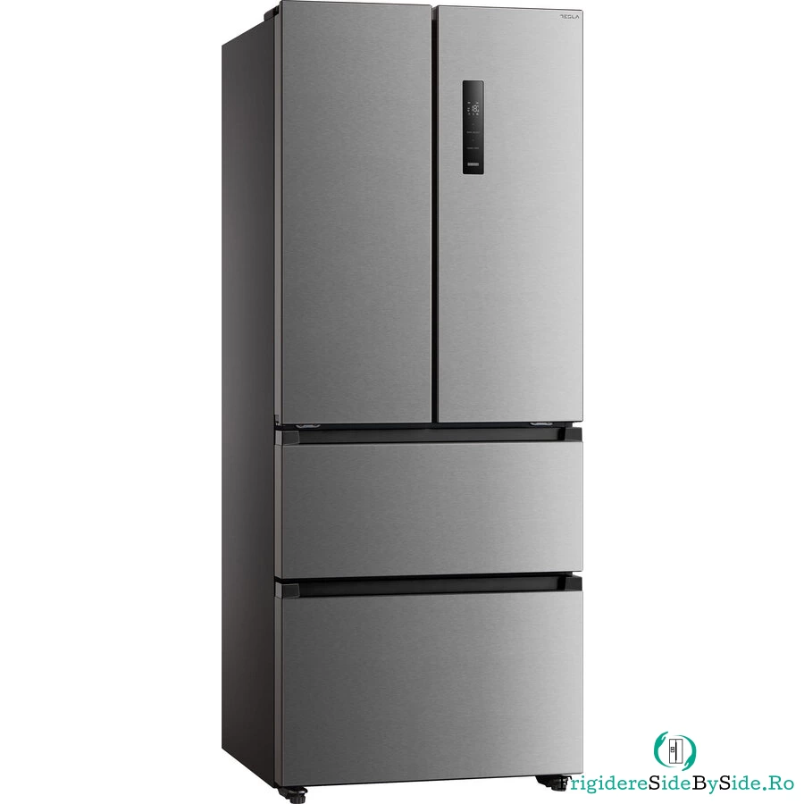 TESLA Frigider side-by-side Tesla RF3900FMX, 391L, H178Clasa E, Total No Frost, Motor Inverter, Inox