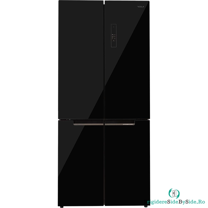 TESLA Frigider side-by-side Tesla RF5100FMBE, 511L, E190H, Total No Frost, Motor Inverter, Display LED